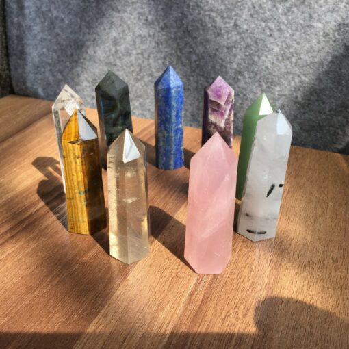 8 pcs Healing Crystal Wands Set - Image 3