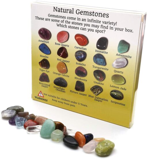 20pcs Healing Mini Gemstone Collection with Box - Image 2