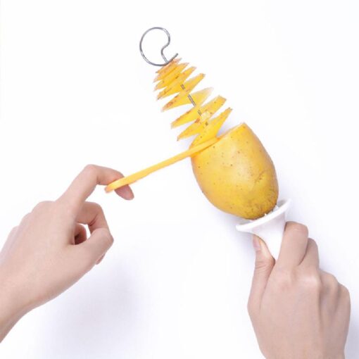 Tornado Spiral Potato Cutter Slicer DIY Manual Slicer - Image 2