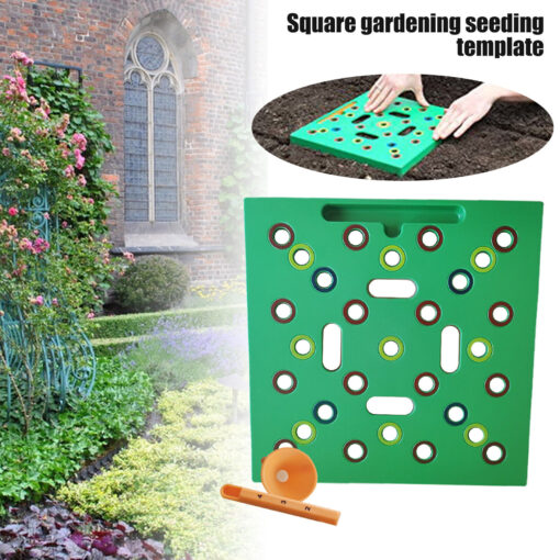 Garden Seeding Organiser Plate - Square and Round - Image 13