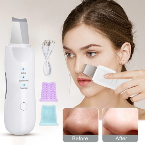 Ultrasonic & Vibration Facial Scrubber - Image 6