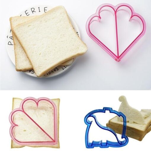 10 Shapes DIY Sandwich and Bread Crust Cutter Moulds for Kids No More Boring Lunch - Image 3