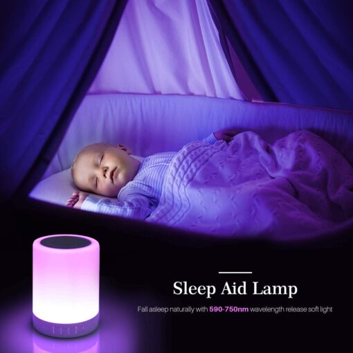 Bedside Lamp with Bluetooth Speaker - Image 6