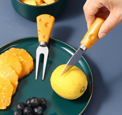 4 Pcs Cheese Knives Set - Image 2