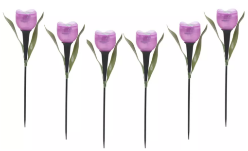 Tulip-Shaped Garden Solar Lights - Image 6