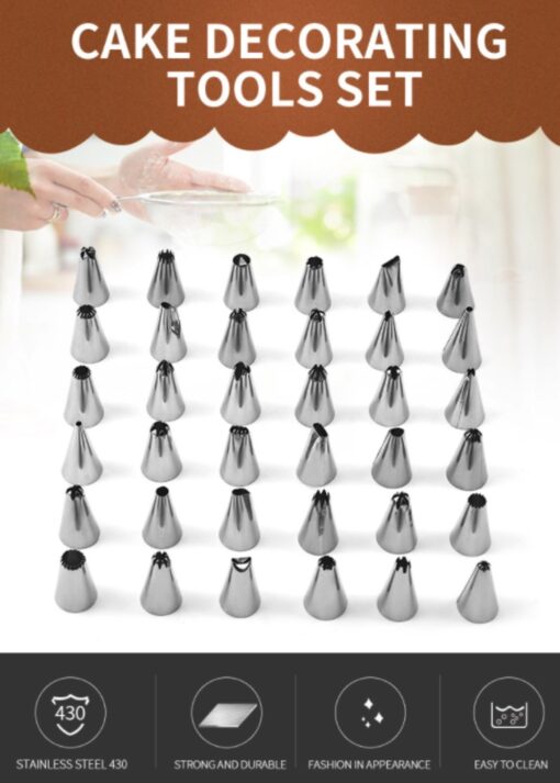 66 pcs Cake Decorating Tools Set - Image 7