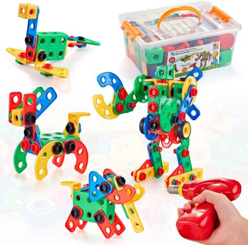 Creative Engineering STEM Toys Building Blocks  105pcs - Image 9