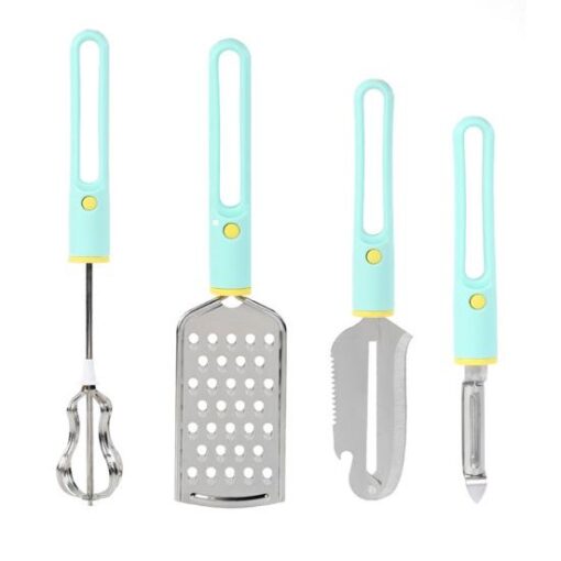 4 Pcs Stainless Steel Vegetable Peeler Bundle - Image 2