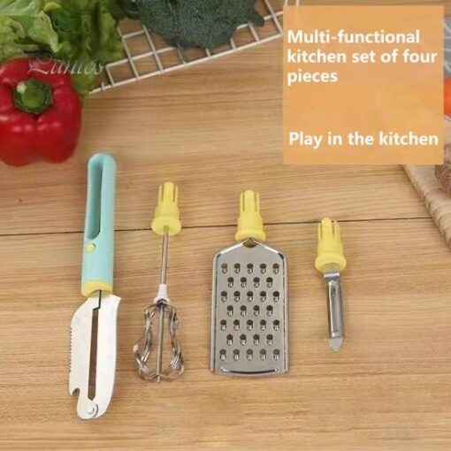 4 Pcs Stainless Steel Vegetable Peeler Bundle