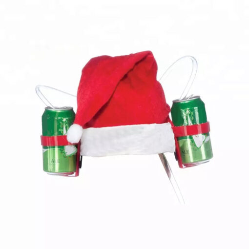 Santa's Holiday Drinking Hat - Image 3