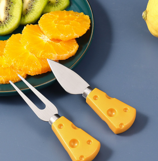 4 Pcs Cheese Knives Set - Image 5