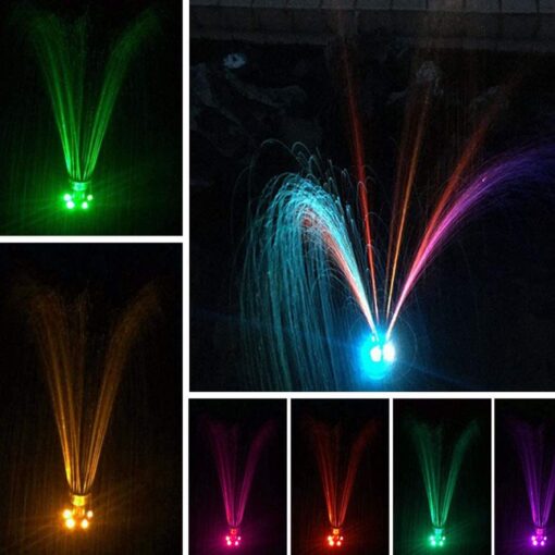 5V/1.4W  LED Floating Solar Panel Powered Garden Water Fountain - Image 2