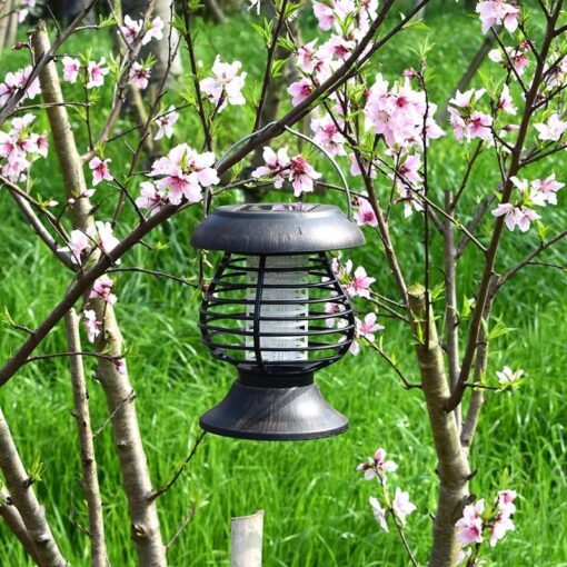 Outdoor Solar Mosquito Outdoor Pest Fly Killer Lamp - Image 3