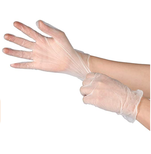 Multi-Purpose Vinyl Gloves, Powder Free, Disposable, Extra Strong - Box of 100 - Image 3