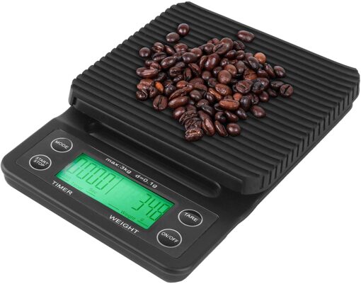 Digital Kitchen Scale Drip Coffee Scale with Timer