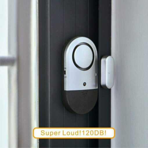 Super Loud Sound Sensor Mini Window Door Alarm Burglar