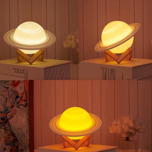 Colour Changing Saturn Lamp - Image 9