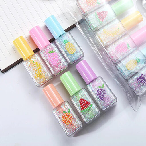 6pcs Creative Cute Shape Fluorescent Highlighter - Image 10