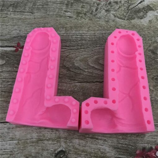 3D Sexy Silicone Willy Molds, Bachelorette Chocolate Molds, Soap Molds, Silicone Baking Mould - Image 4