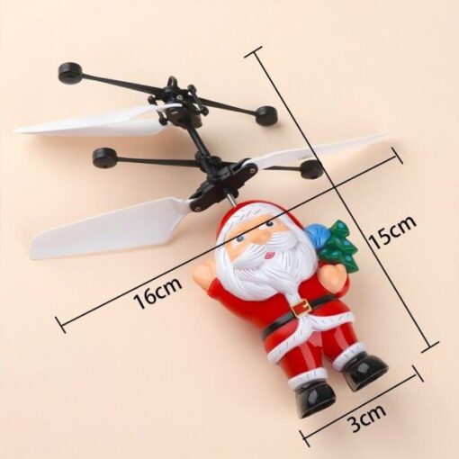 Santa Claus Induction Aircraft Toy - Image 2