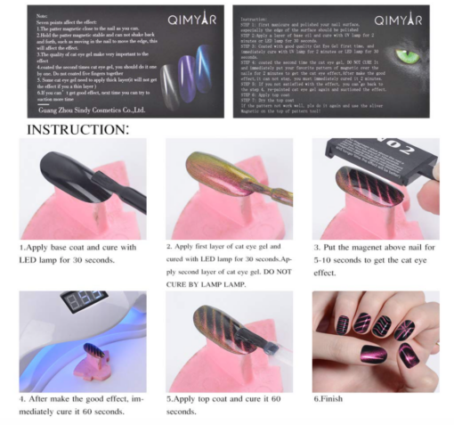 Magnet Plate Wand Board Nail Art Tool for DIY - Image 5