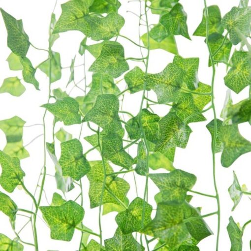 12 Packs Artificial Greenery Garland Fake Ivy Vine Hanging Plants Leaf Garland - Image 6