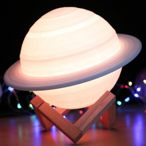 Colour Changing Saturn Lamp - Image 11