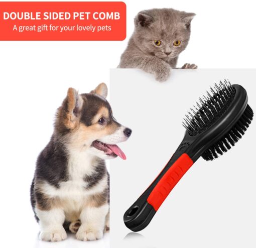 Double Sided Bristle and Pins Grooming Brush