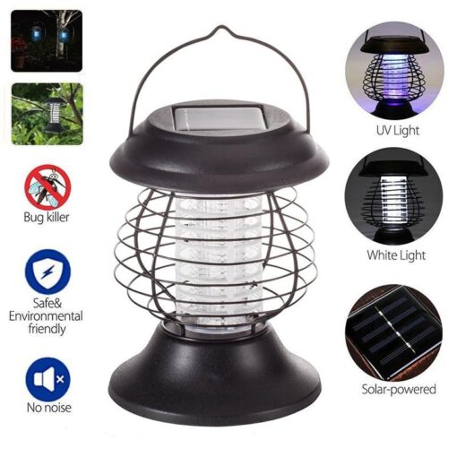 Outdoor Solar Mosquito Outdoor Pest Fly Killer Lamp