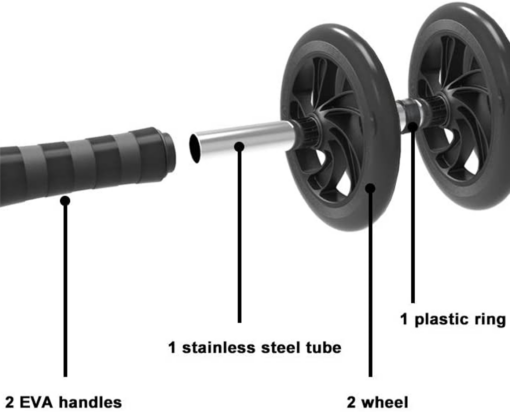 Ab Roller Wheel Exercise Equipment for Core Workout