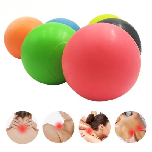 TPR Muscle Relaxation Fitness Yoga Massage Ball -  Trigger Point Stress Pain Relief - Image 8