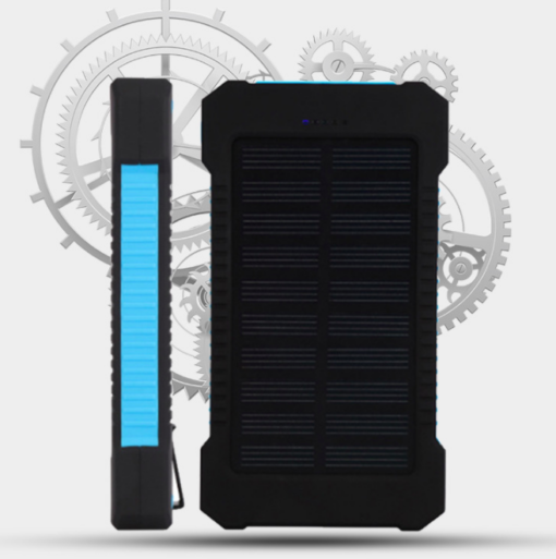 8000 mAh Solar Power Bank With Flashlight - Image 4