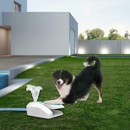 Outdoor Dog Water Fountain Step on Pet Water Dispenser - Image 3