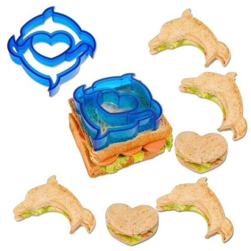 10 Shapes DIY Sandwich and Bread Crust Cutter Moulds for Kids No More Boring Lunch - Image 2