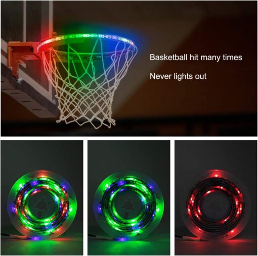 Solar LED Basketball Hoop Light