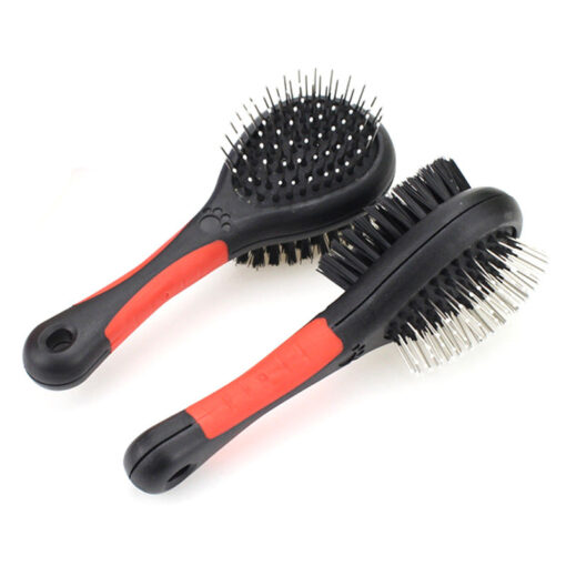 Double Sided Bristle and Pins Grooming Brush - Image 3