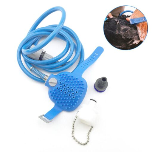 2 in 1 Pet Shower Sprayer Cleaning Brush - Image 6