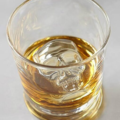 3D Skull Flexible Silicone Ice Cube Mold Tray Makes - Image 4