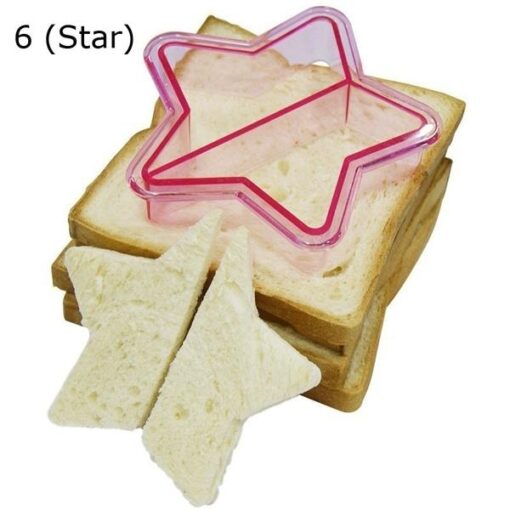 10 Shapes DIY Sandwich and Bread Crust Cutter Moulds for Kids No More Boring Lunch - Image 9