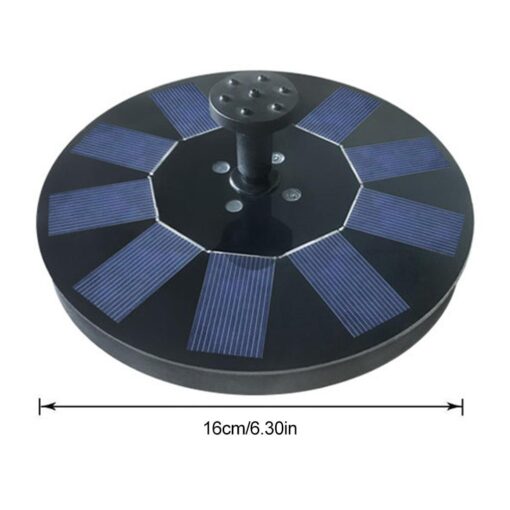 5V/1.4W  LED Floating Solar Panel Powered Garden Water Fountain - Image 3