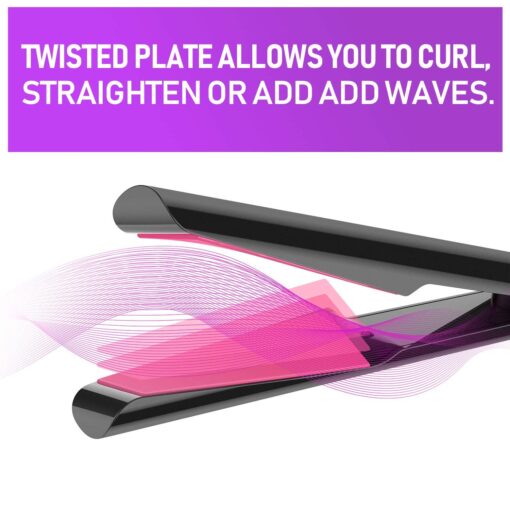 2 in 1 Hair Straightener and Curler - Image 3