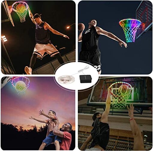 Solar LED Basketball Hoop Light - Image 4