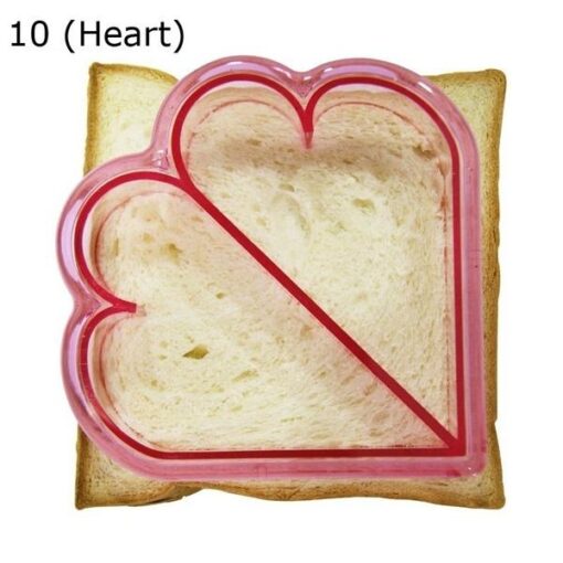 10 Shapes DIY Sandwich and Bread Crust Cutter Moulds for Kids No More Boring Lunch - Image 13