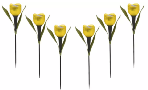 Tulip-Shaped Garden Solar Lights - Image 4