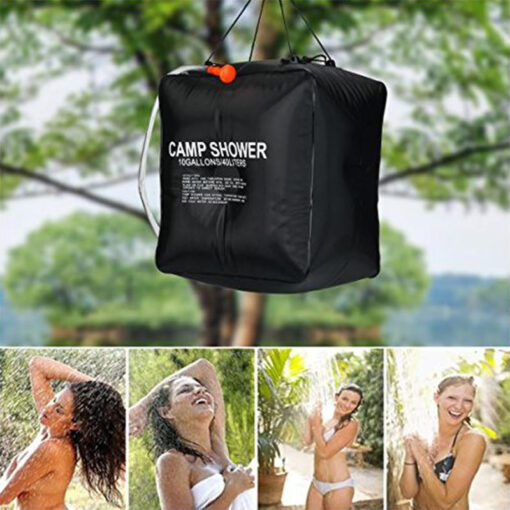 40 L Camping Shower Solar Shower Bag - Image 4