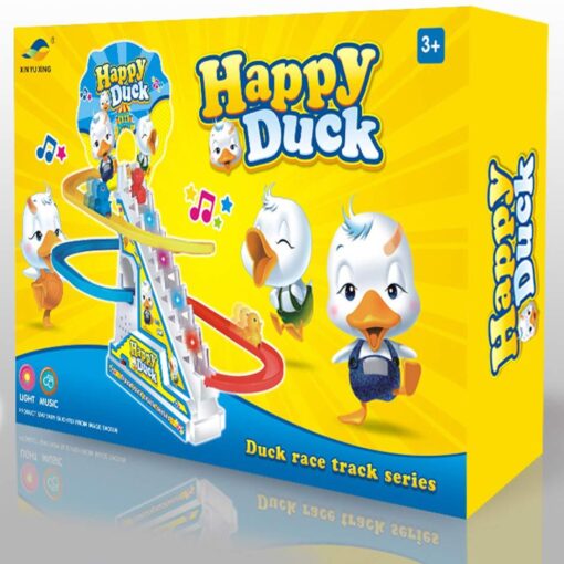 Happy Duck Run Race Game with Lights and Sounds