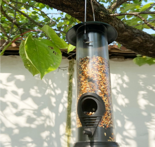 Wild Bird Feeder Hanging Garden Yard Outside Decoration Bird Food Distributor - Image 3