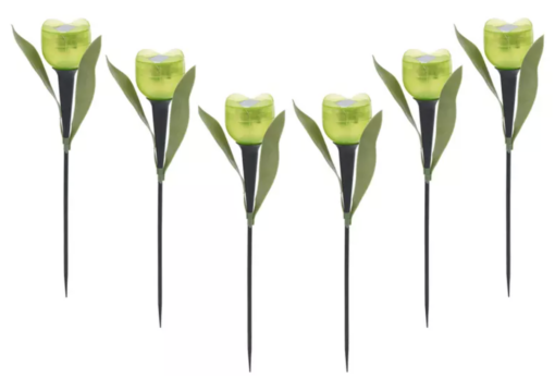 Tulip-Shaped Garden Solar Lights - Image 3