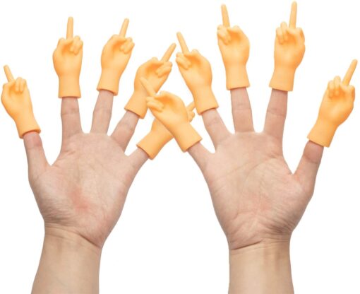 Tiny Hands Rubber Finger 5pcs - Image 2