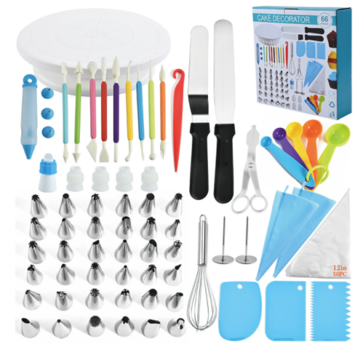 66 pcs Cake Decorating Tools Set - Image 2